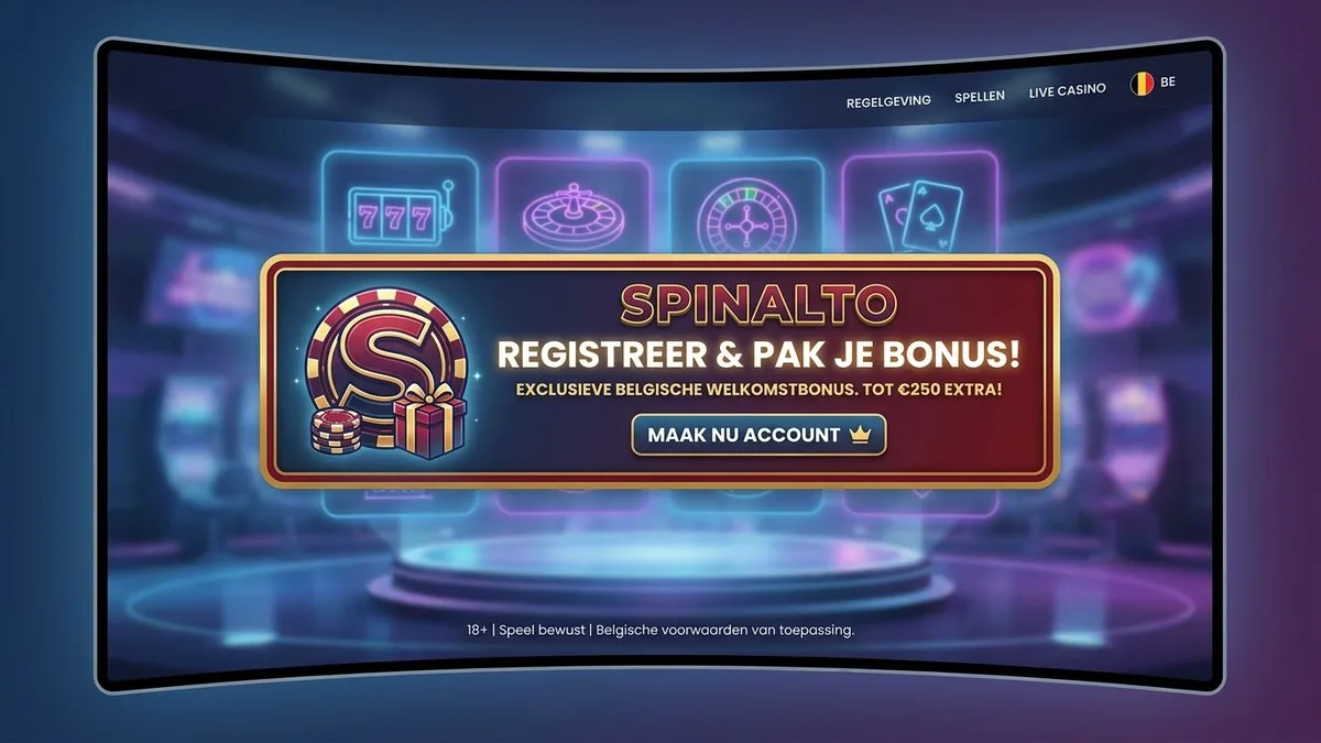 Registreren met bonus